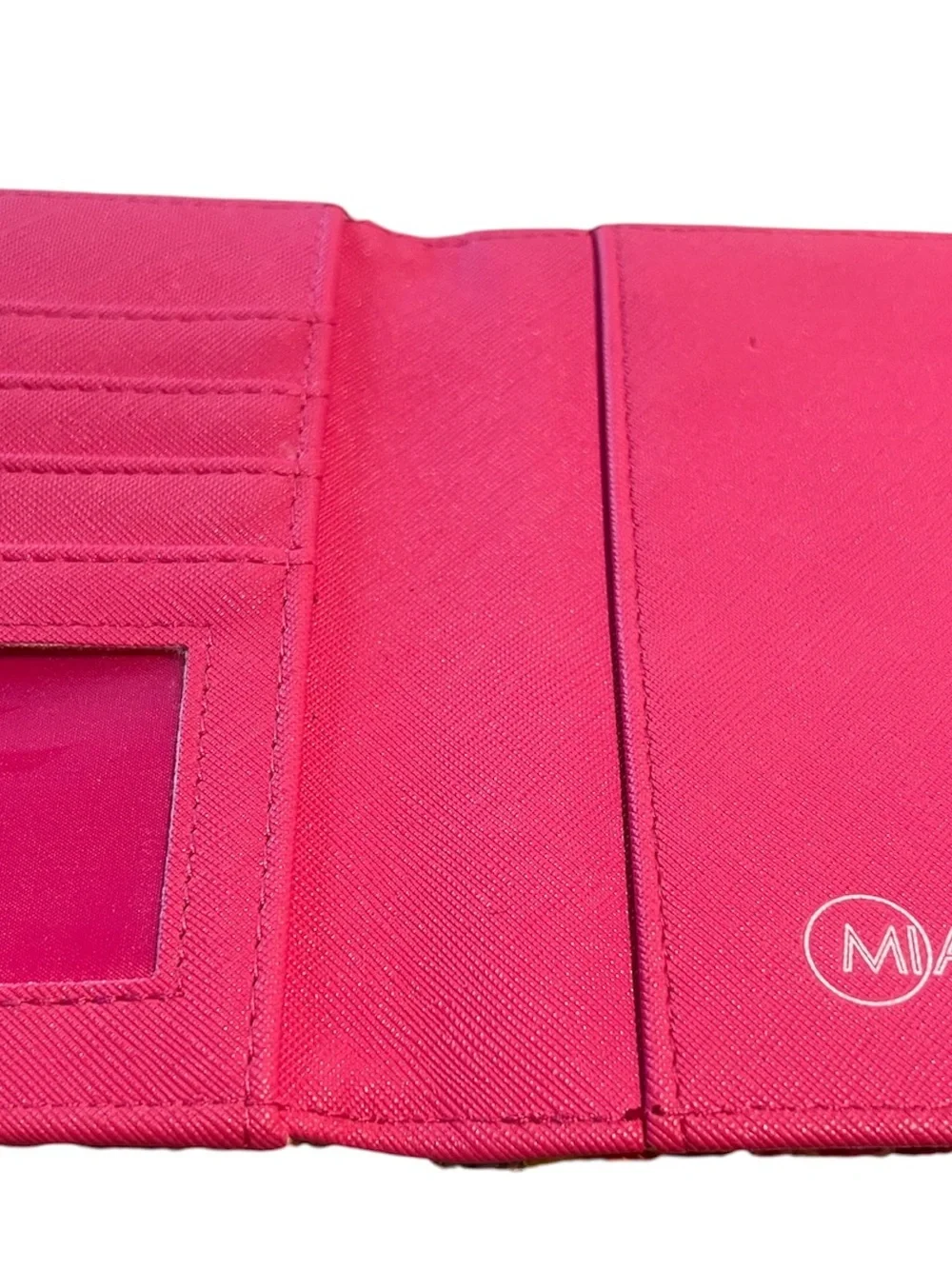 Miamica Rainbow Raffia Passport Case and Handwoven Bohemian zipper pouch.